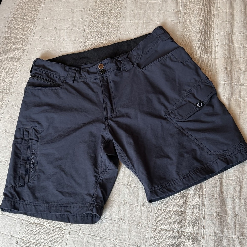 Truewerk T1 Werkshort Mens 36 Short Navy Blue Stretch Utility Performance Shorts